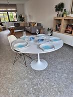 Originele Knoll Saarinen Tulip eettafel  120 cm - laminaat, Huis en Inrichting, Ophalen, Gebruikt, Design, Rond