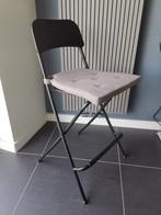 IKEA barkrukken FRANKLIN met rugleuning (63cm), Huis en Inrichting, Barkrukken, Ophalen, Gebruikt, Met voetsteun, 60 tot 90 cm