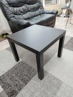 2 zwarte bijzettafels Ikea 55x55 hoog 45, Ophalen