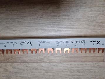 Geïsoleerde rail met vorken L1NL2NL3N, Enlèvement, Neuf, Autres types
