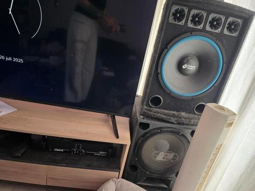 2x tops - 2x subs - 1x amplifier 1200w - 1x bluetooth, Audio, Tv en Foto, Stereoketens, Refurbished, Speakers, Ophalen