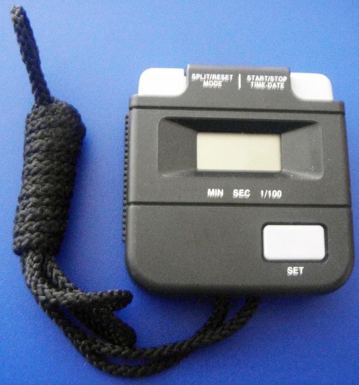 Chronomètre digital = au Microsplit 130 de TAG HEUER, neuf, Sport en Fitness, Loopsport en Atletiek, Nieuw, Overige typen, Hardlopen