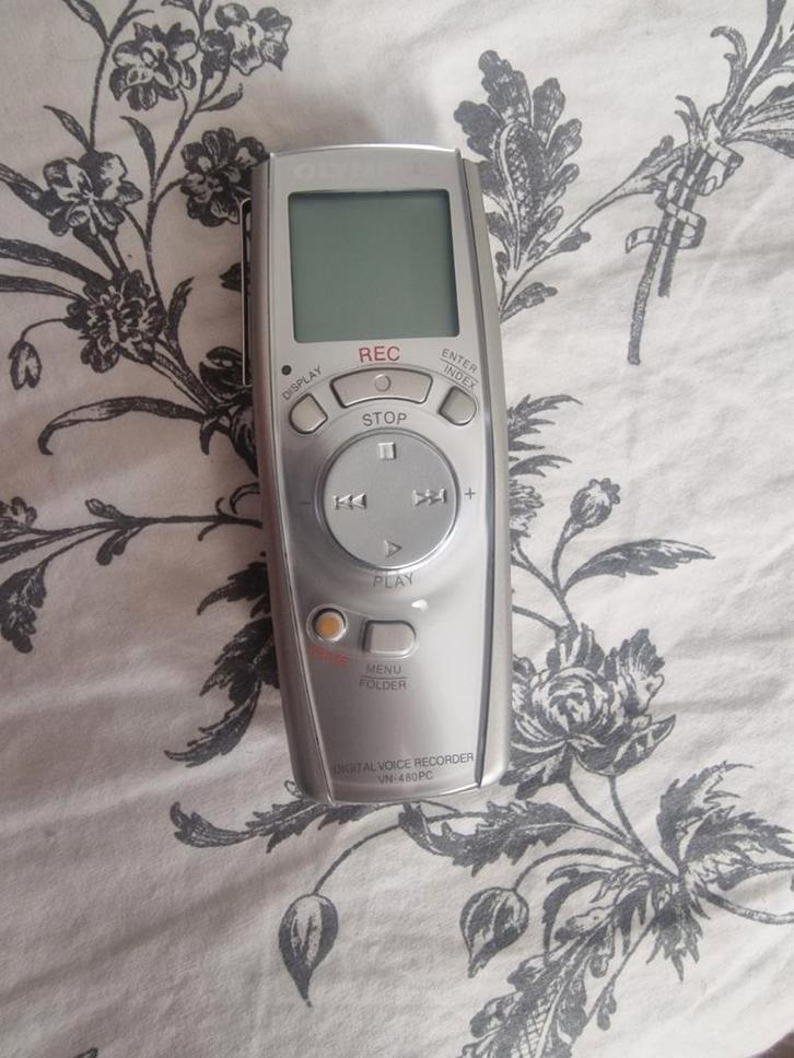Dictaphone Olympus VN-480PC, Audio, Tv en Foto, Afstandsbedieningen, Zo goed als nieuw, Pc, Ophalen of Verzenden