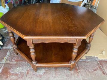 Salontafel massief eik beschikbaar voor biedingen