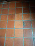 rode terracotta natuurtegel, Ophalen, Gebruikt