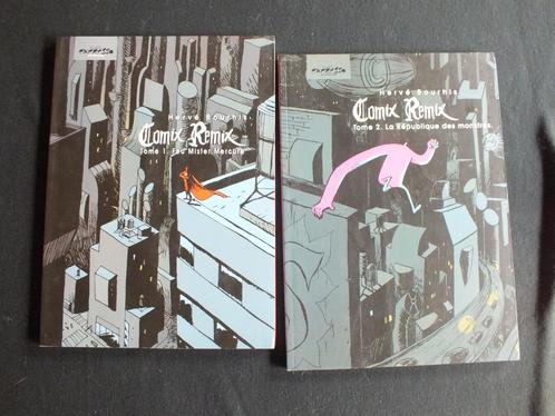 COMIX REMIX (2 ALBUMS EO).   EDITIONS DUPUIS, Boeken, Stripverhalen, Zo goed als nieuw, Complete serie of reeks, Ophalen of Verzenden