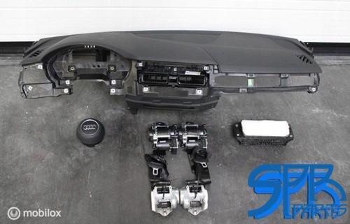 A4 8W A5 F5 B9 Airbagset DASHBOARD HEAD UP ('15-'19) AIRBAGS, Auto-onderdelen, Overige Auto-onderdelen, Audi, Gebruikt, Ophalen of Verzenden