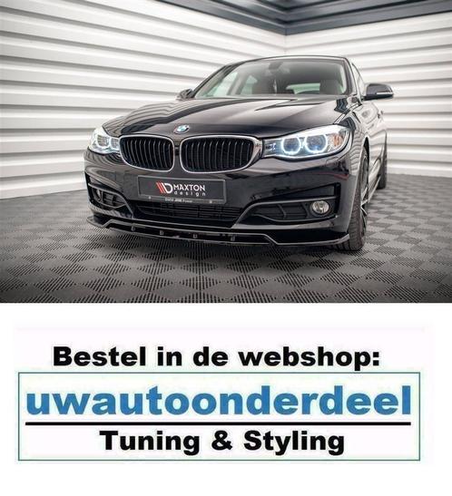Maxton Design Spoiler Splitter Lip Voor Bmw 3 Serie GT F34, Auto diversen, Tuning en Styling, Verzenden
