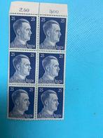 6 postzegels Adolf Hitler, Ophalen of Verzenden, Overige periodes, Postfris