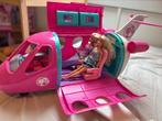 Barbie vliegtuig, Kinderen en Baby's, Speelgoed | Poppen, Ophalen of Verzenden, Zo goed als nieuw, Barbie