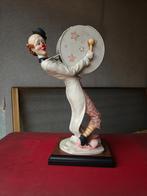 Giuseppe Armani Beeldje van Clown met Drum, Antiek en Kunst, Ophalen