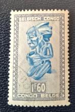 Postzegel Belgisch Congo OBP 286B, Ophalen of Verzenden, Gestempeld, Gestempeld
