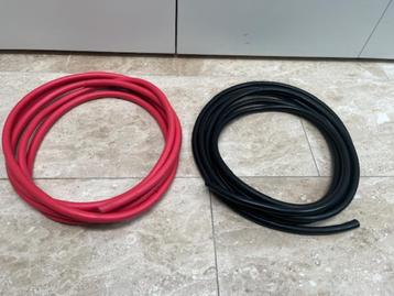 2 accu kabels van 5m lang en 120 mm2 