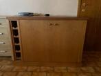 Kast met wijnrek, Moins de 100 cm, 100 à 150 cm, Enlèvement, Utilisé