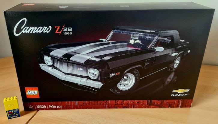 Lego 10304 Chevrolet Camaro Z28, Kinderen en Baby's, Speelgoed | Duplo en Lego, Nieuw, Lego, Complete set, Ophalen of Verzenden