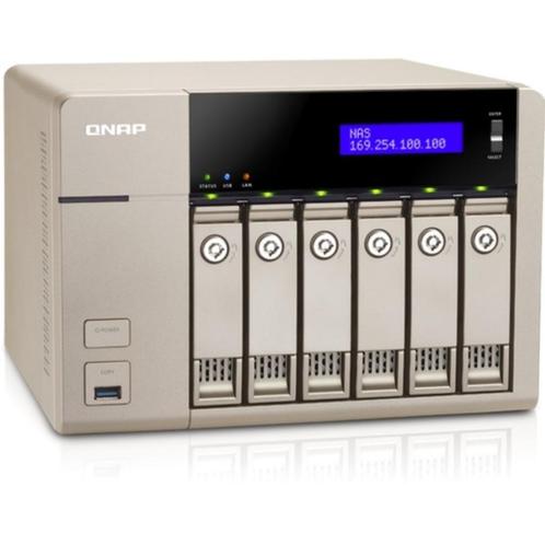 QNAP Turbo VNAS TVS-663-8G, Informatique & Logiciels, Disques durs, Comme neuf, Desktop, Externe, NAS, Enlèvement ou Envoi