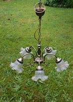 luster, Huis en Inrichting, Lampen | Kroonluchters, Ophalen, Zo goed als nieuw, Glas