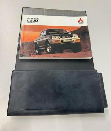 Mitsubishi L200 Handbook Owners Manual Handleiding boek map