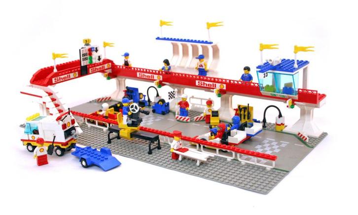 LEGO Classic Town 6395 Victory Lap Raceway, Kinderen en Baby's, Speelgoed | Duplo en Lego, Zo goed als nieuw, Lego, Complete set