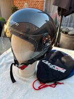 Mooie Vespa helm (Helmets), Fietsen en Brommers, Brommerhelmen, Ophalen, Zo goed als nieuw, Small, Mt helmets