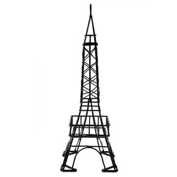 Duo de tour Eiffel décoration métal H29 cm