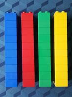 LEGO Duplo set met 40 2x2 bouwblokken in 4 kleuren, Comme neuf, Duplo, Briques en vrac, Enlèvement ou Envoi