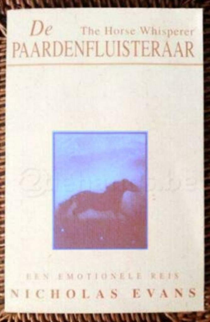 Nicholas Evans: De paardenfluisteraar (The Horse Whisperer), Boeken, Romans, Zo goed als nieuw, Ophalen