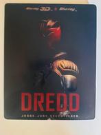 Dredd 3D + Blu Ray Steelcase, Cd's en Dvd's, Ophalen, Zo goed als nieuw, Actie