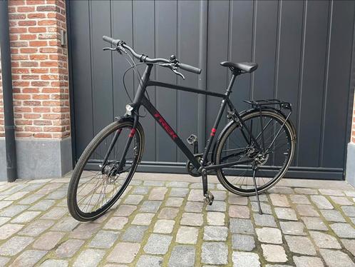 Trek district 3 herenfiets quasi nieuwstaat., Fietsen en Brommers, Fietsen | Heren | Sportfietsen en Toerfietsen, Zo goed als nieuw