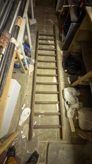 ladder hout  voor mezzanine of loftbed beschikbaar voor biedingen