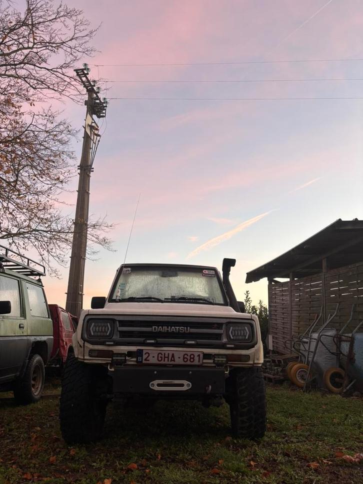 Daihatsu rocky F70 2,8td, Auto's, Daihatsu, Particulier, Rocky, Diesel, 3 deurs, Handgeschakeld, Wit, Overige bekleding, Vierwielaandrijving