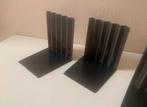 Prachtige grijze vintage Ikea "Bokis" boekensteunen, Ophalen of Verzenden