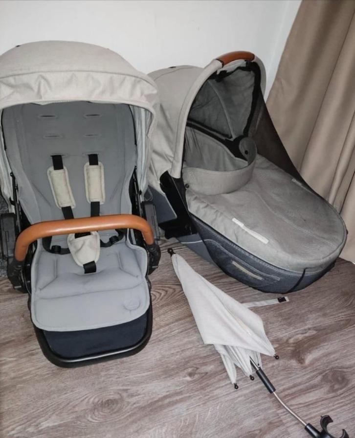 Mutsy igo kinderwagen met toebehoren, Kinderen en Baby's, Kinderwagens en Combinaties, Gebruikt, Kinderwagen, Mutsy, Verstelbare duwstang