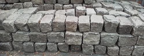 Granieten kasseien/stapelstenen, 6,6 mtr²., Tuin en Terras, Tegels en Klinkers, Gebruikt, Overige typen, Natuursteen, 5 tot 10 m²