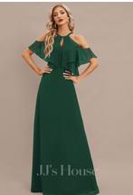 Gelegenheidsjurk mint groen maat 38., Kleding | Dames, Ophalen of Verzenden, Zo goed als nieuw, Maat 38/40 (M), Groen