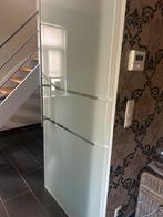 Glazen binnendeur met vloerpomp 208,5 x 87 cm, Doe-het-zelf en Bouw, Deuren en Vliegenramen, Ophalen, 80 tot 100 cm, Binnendeur