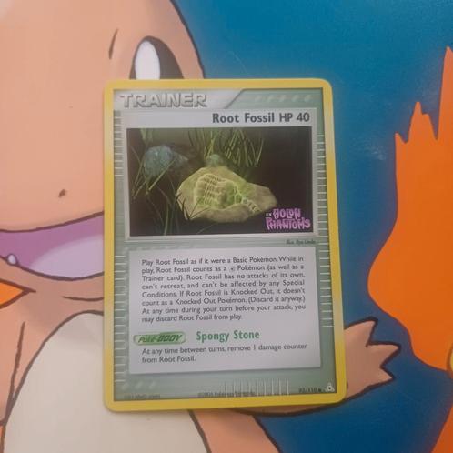 Root fossil 93/110 Ex Holon Phantoms, Hobby en Vrije tijd, Verzamelkaartspellen | Pokémon, Nieuw, Losse kaart, Foil, Ophalen of Verzenden
