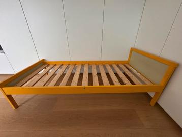 Peuterbed Ikea met lattenbodem, Enlèvement, Utilisé, Sommier à lattes