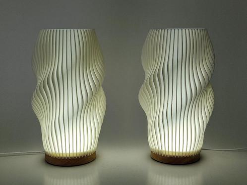 tafellampen "Swirl" led, Verzamelen, Retro, Huis en Inrichting, Ophalen of Verzenden