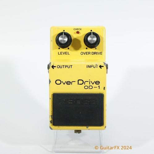 Boss OD-1 Over Drive, silver screw, long dash, overdrive (s/, Muziek en Instrumenten, Effecten, Gebruikt, Ophalen of Verzenden