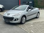 Peugeot 207cc 1.6 Benzine 2012 Cabrio Leder Airco Usb Aux…, Auto's, Peugeot, Voorwielaandrijving, USB, Zwart, Cabriolet