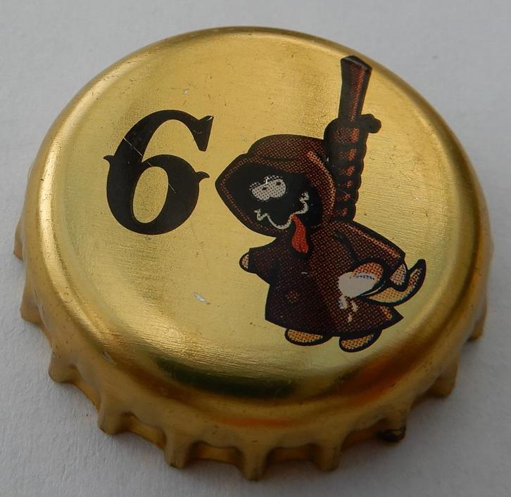 Capsule de bière 937 La Corne 6, Collections, Marques de bière, Utilisé, Autres types, Envoi