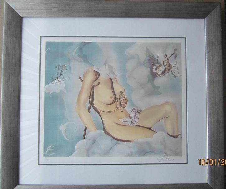 "Honey is sweeter than Blood" - Salvador Dali, Antiek en Kunst, Kunst | Litho's en Zeefdrukken, Ophalen