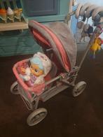 Poussettes pour deux poupée (1 incluse), Kinderen en Baby's, Speelgoed | Overig, Ophalen, Zo goed als nieuw