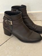 Leather Ankle Boots, Kleding | Dames, Schoenen, Lage of Enkellaarzen, Ophalen of Verzenden, Bruin, Zo goed als nieuw