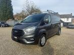 Ford Transit Custom 2.0 TDCi L2H1 Limited * CABINE * RADARS, Stof, Gebruikt, 4 cilinders, Bedrijf