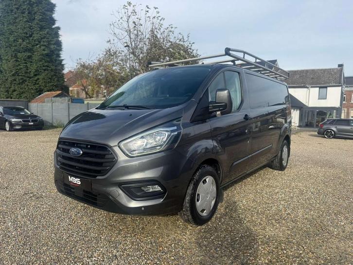 Ford Transit Custom 2.0 TDCi L2H1 Limited * CABINE * RADARS, Auto's, Ford, Bedrijf, Te koop, Transit, ABS, Achteruitrijcamera