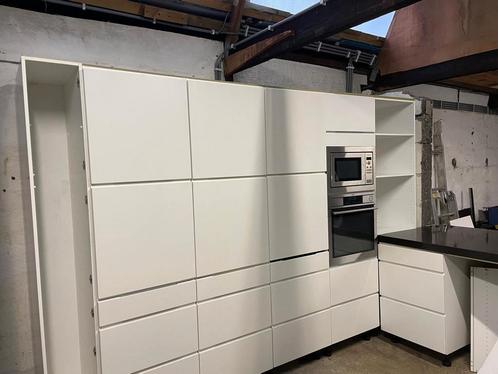 kvik mano wit greeploos, Huis en Inrichting, Keuken | Complete keukens, Gebruikt, Wit, Greeploos, Ophalen