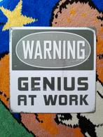 6 metalen wandborden, Huis en Inrichting, Ophalen of Verzenden