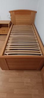 Eenpersoons (jeugd) bed, Huis en Inrichting, Ophalen, 90 cm, Eenpersoons, Bruin